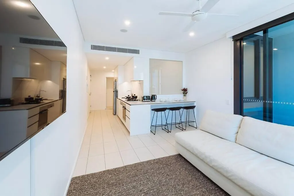 1Bedroom 1Bath 1Carpark Wifi Gym Pool Brisbane 0*,